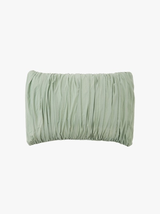 Big waves pillowcase - mint