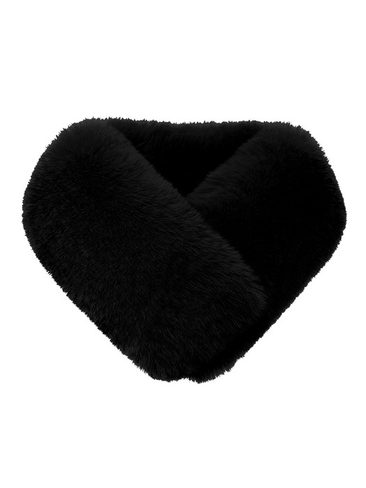 FAUX FUR NECK WARMER