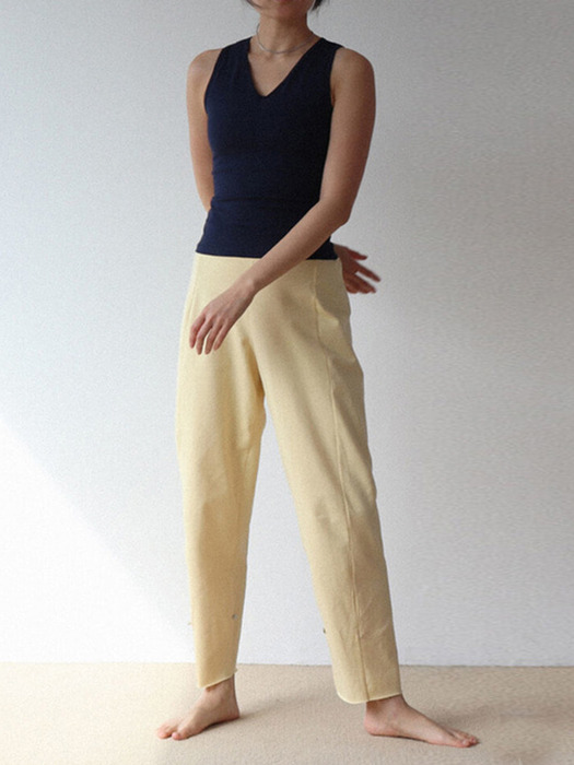 Button Point pants-2colors