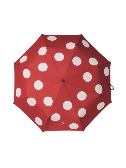 러버 3단 자동 우산