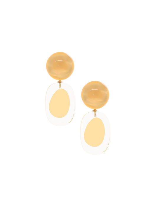 Transparent Dots Earrings