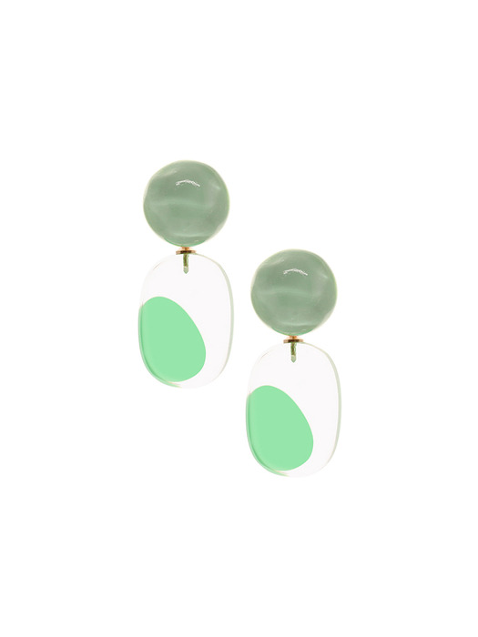 Transparent Dots Earrings