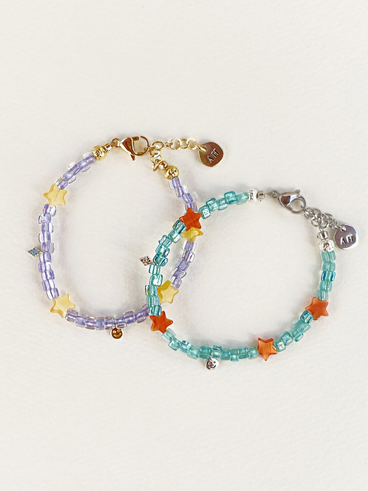 Candy starfish bracelet (2color)