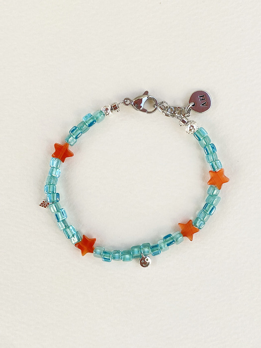 Candy starfish bracelet (2color)