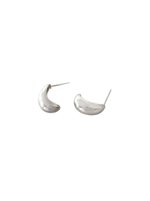 silver925 bean earring S