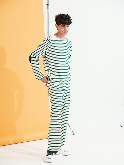 Men`s Oliver Stripe Pajama Top