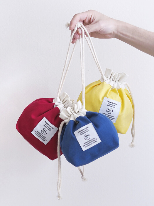 nmnu colored string pouch