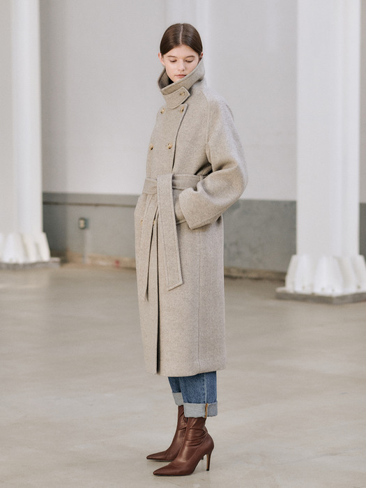 20WN wool trench coat [W/GY]