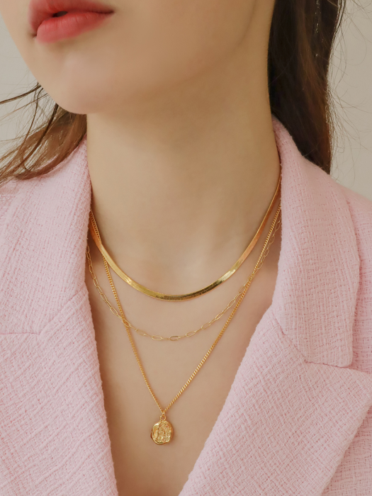 cleo layered necklace set