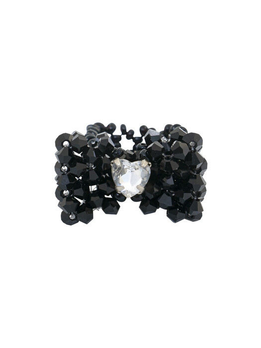 BonBon Beads Ring (Black)