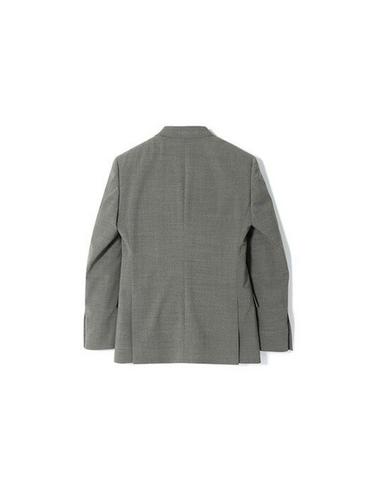 color green melange suit jacket_CWFBM21411GRX