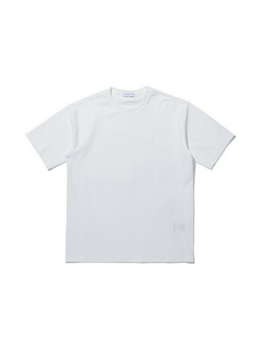 basic fabric t-shirt_CWTAM20431WHX
