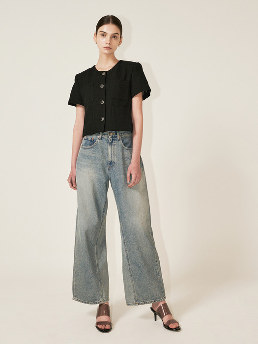 Contrast Jeans (Short/Long)