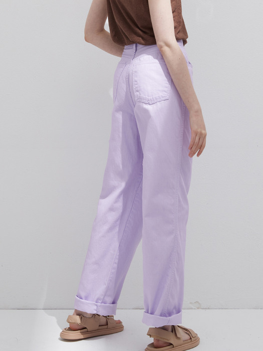 Pigment washing denim - Lilac