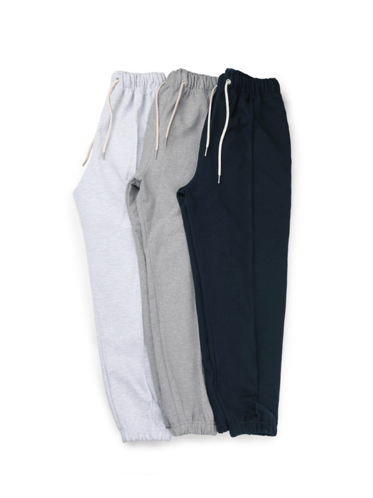 89 Sweat Pin Tuck Pants / 3 COLOR