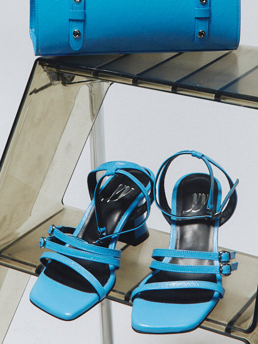 Ava Strap Sandals / Y.07-S65 / VIVID BLUE