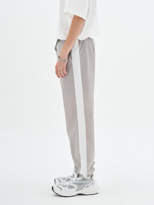 COLOR MIX JOGGER PANTS_GRAY