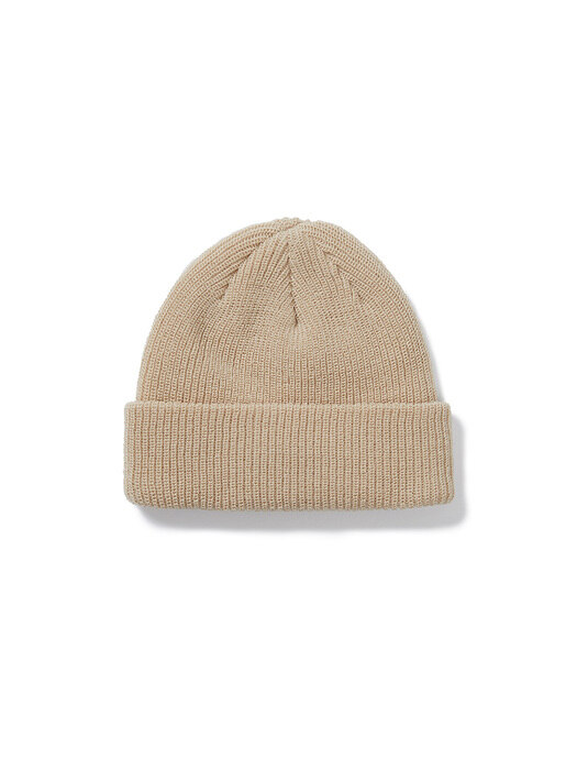 KNOWWAVE ACRYLIC BEANIE KNA001m(BEIGE)