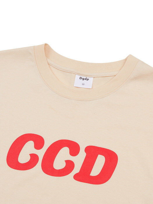 CCD Logo T-Shirt_Beige