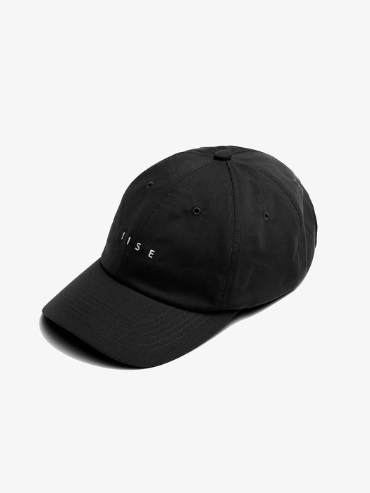 6 Panel Cap_BLACK