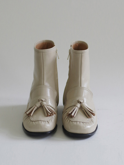 Cliche boots Ivory