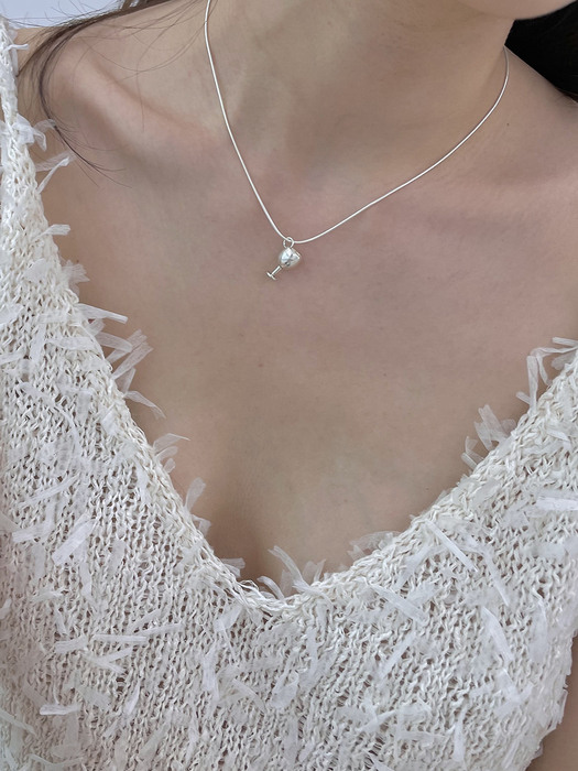 [silver925] wine glass necklace