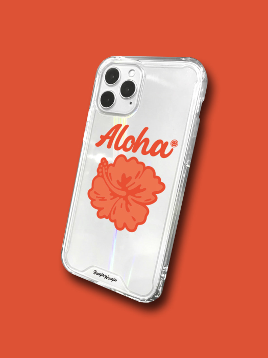 범퍼클리어 케이스 - 알로하 오렌지(Aloha Orange)