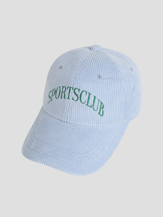 Sportsclub Corduroy Ball Cap (LIGHT BLUE)