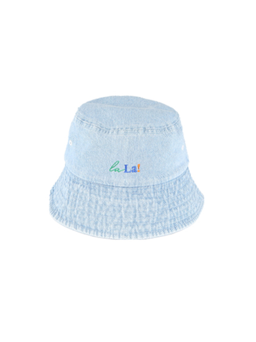 LaLa Denim Bucket Hat(라라 아노락 버킷햇)[Light Blue]