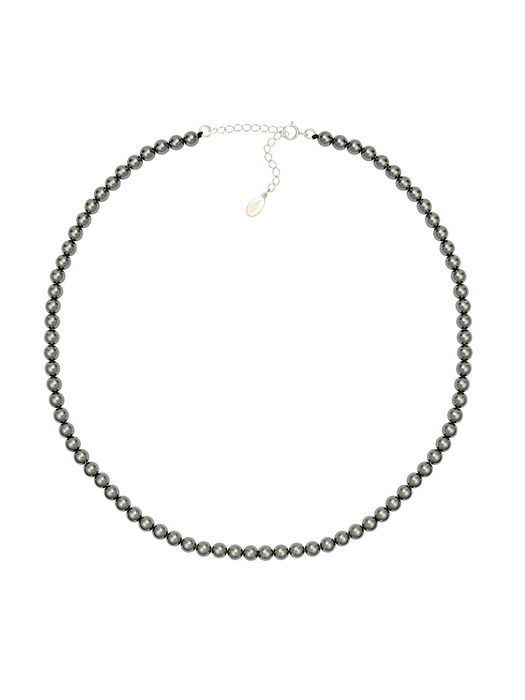 [925 silver] Un.silver.158 / avec necklace ver.05 (5mm)(gray)