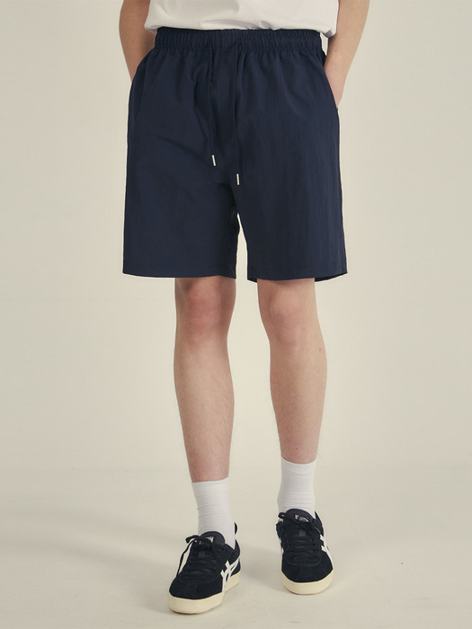 camp symbol logo banding shorts(5col)