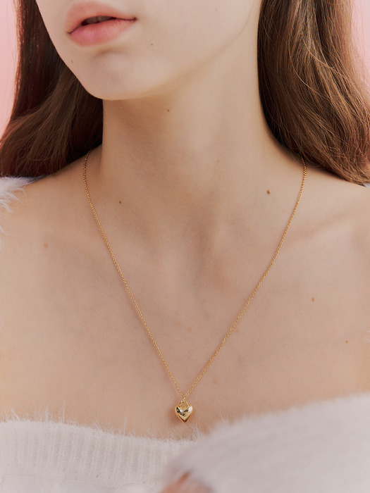 basis heart necklace