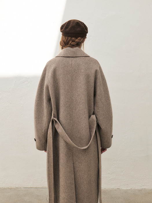 RTF RABBIT BALMACAAN COAT [HAND MADE]_L-BROWN