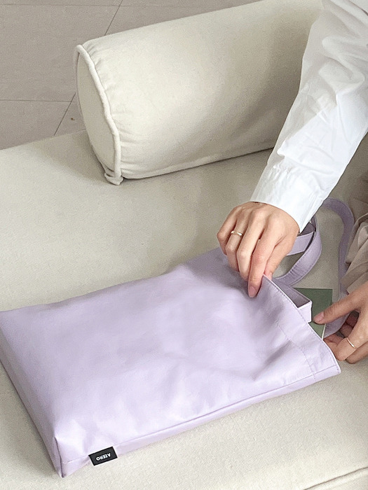 Shoulderbook Bag (Lavender)