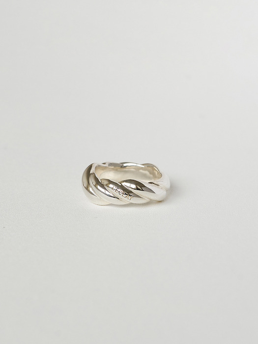 TRI TWIST RING SILVER/VERMEIL