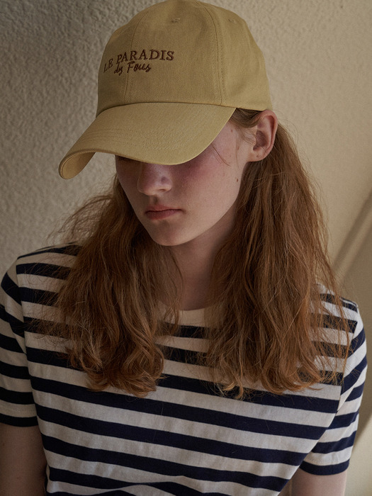 Le Paradis Baseball Cap (Vanilla)