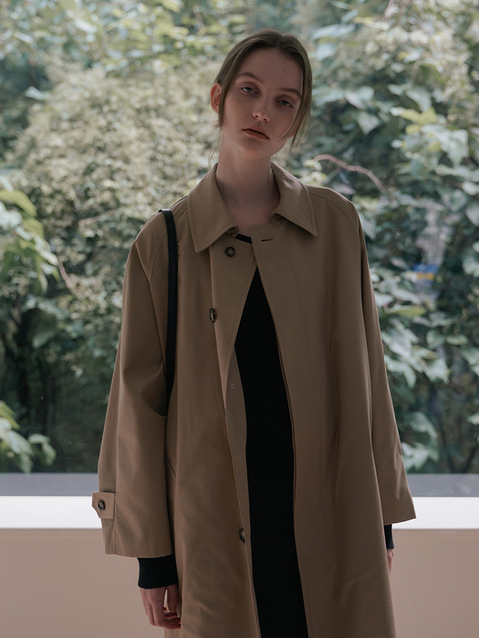 Single Trench coat - Beige