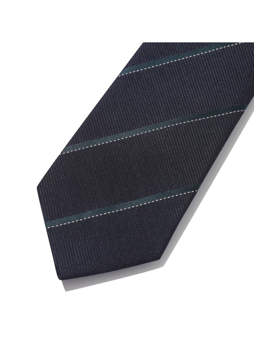 navy regimental tie_CAAIX24104NYX