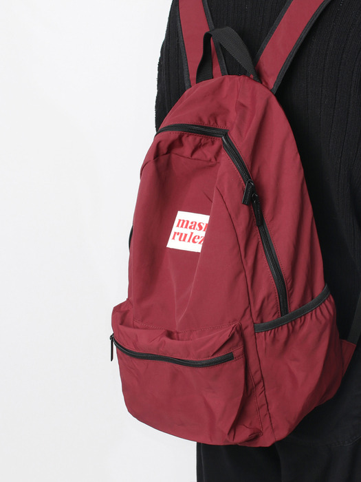 Daily backpack _ Burgundy