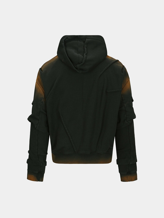 MARDRO GRADIENT HOODIE atb1080m(BLACK)