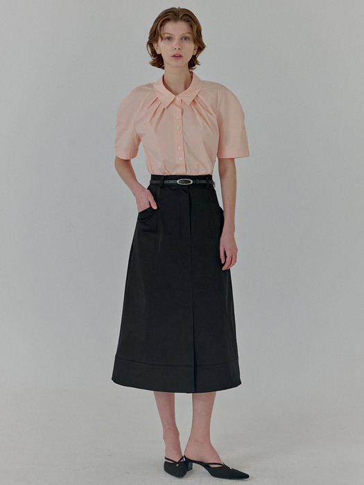 Basic Sleek Skirt(2color)