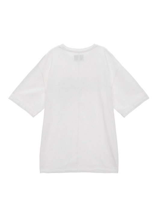 MATIN SHADE LOGO TOP IN WHITE