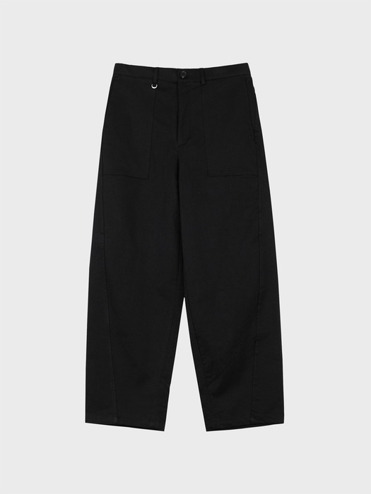 FATIGUE BALLON PANTS_BLACK