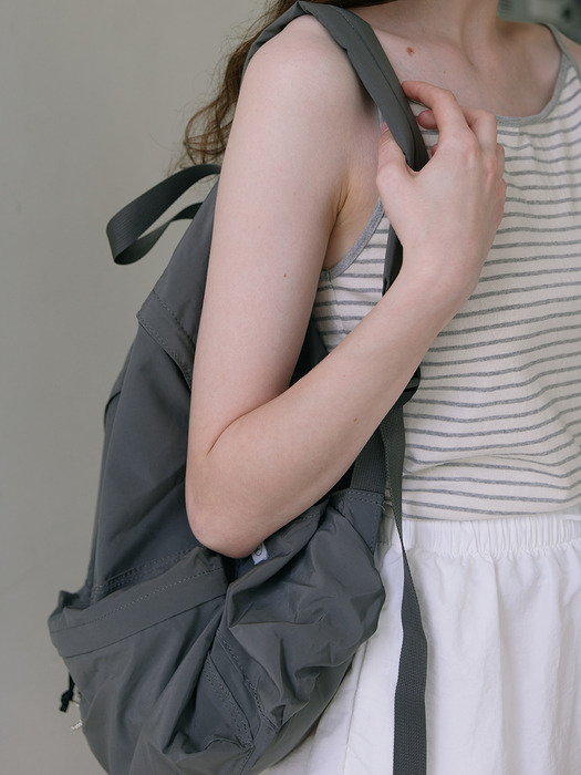 [키링증정] Big Pocket Backpack - Gray