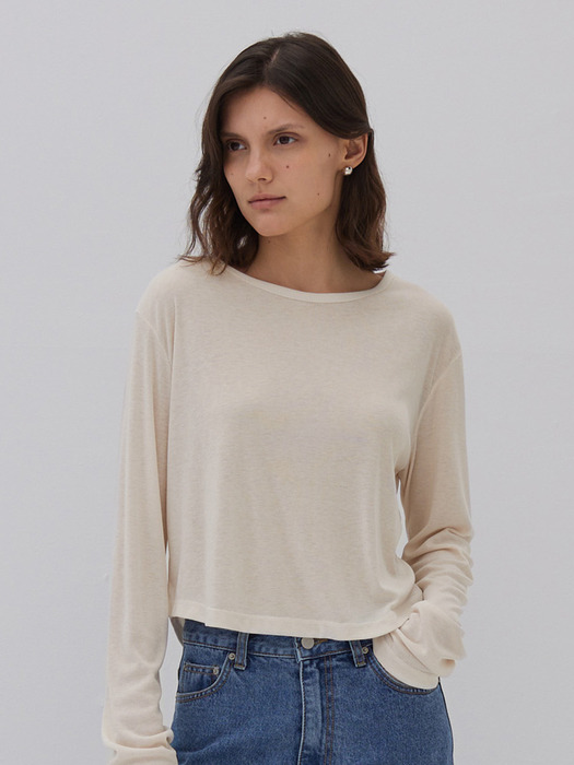 OLGA CROP TEE (4colors)