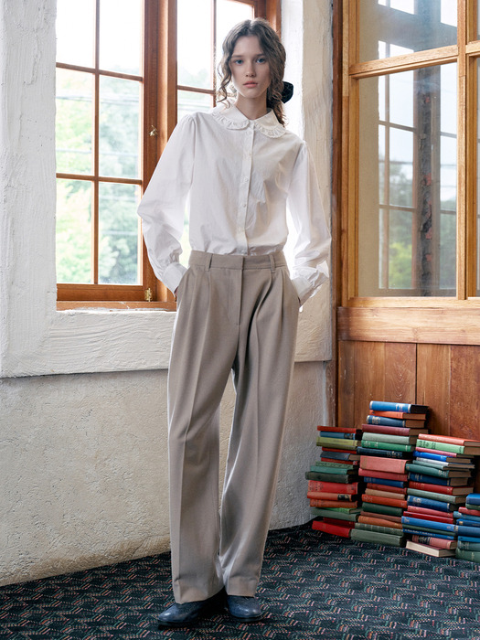 Two Tuck Wide Pants VC2478PT702M