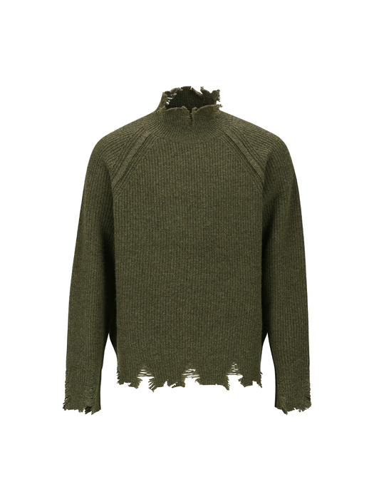 ROGHEN TURTLE NECK SWEATER atb1157m(TAUPE)