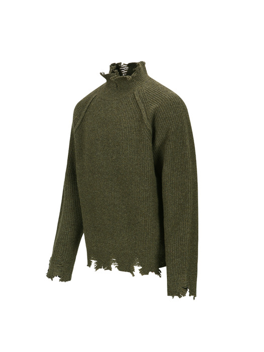 ROGHEN TURTLE NECK SWEATER atb1157m(TAUPE)