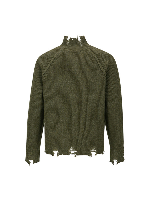 ROGHEN TURTLE NECK SWEATER atb1157m(TAUPE)