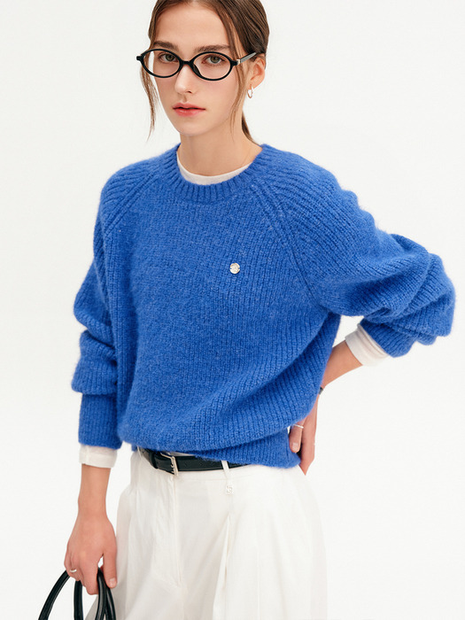 벨라 울 라운드 니트 / BELLA WOOL ROUND KNIT_4colors